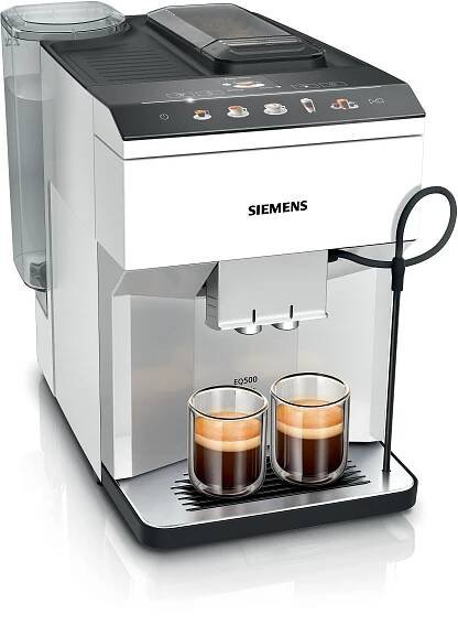 Automatický kávovar Siemens EQ.500 Classic TP515R02 bílý/nerez