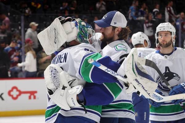 Vancouver Canucks v Colorado Avalanche