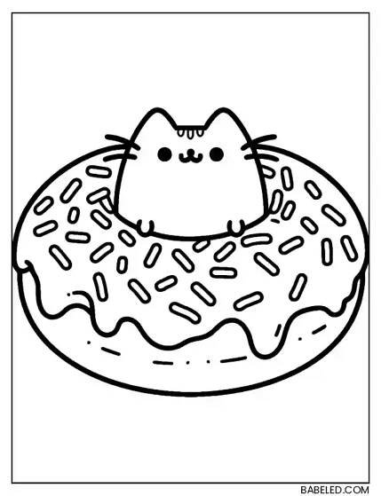 33 Zdarma Tisknutelné Pusheen Omalovánky, Listy a Obrázky pro Dospělé a ...