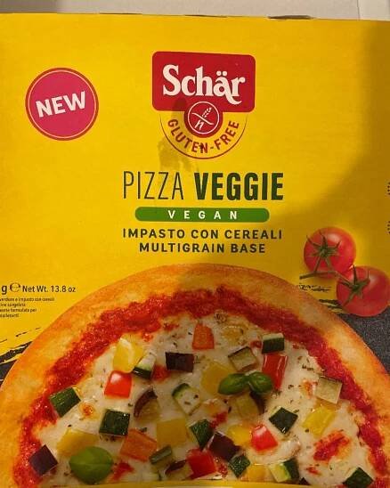 Pizza veggie vegan Schär