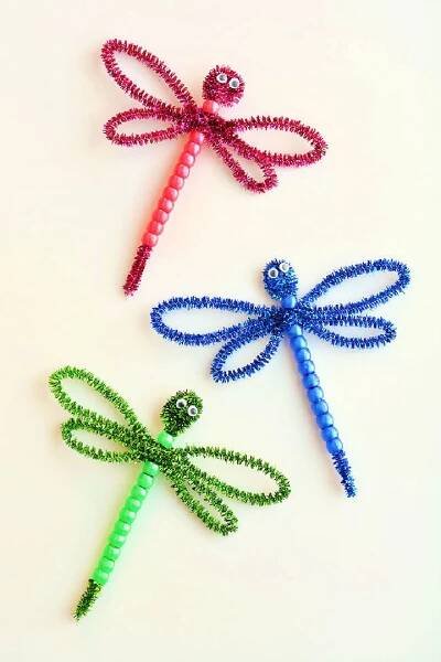  Pipe Cleaner Dragonflies