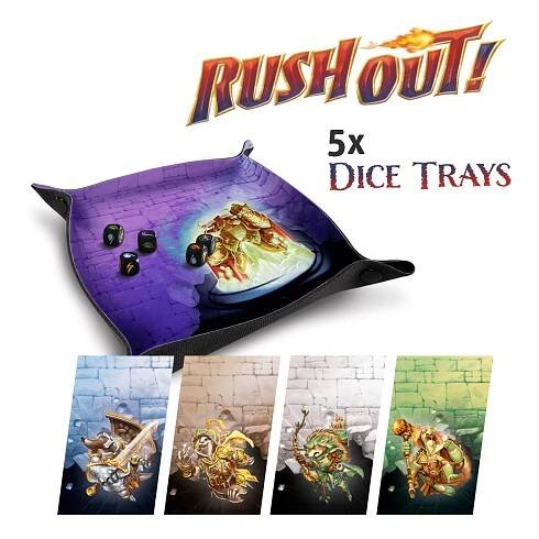 Dice Trays x5 - Rush Out!