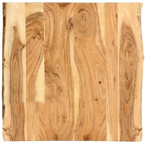 OMAXI Stolní deska masivní akáciové dřevo 58 x (50–60) x 2,5 cm 801162