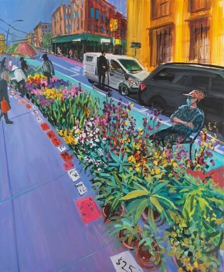 Deborah Brown, Orchids for Sale, 2023