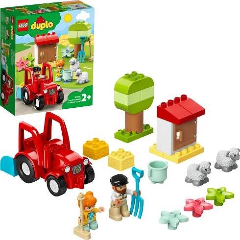 LEGO® DUPLO® 10950 Traktor a zvířátka z farmy