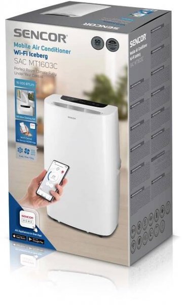 Mobilní klimatizace | SAC MT1603C Wi-Fi Iceberg | Sencor.cz
