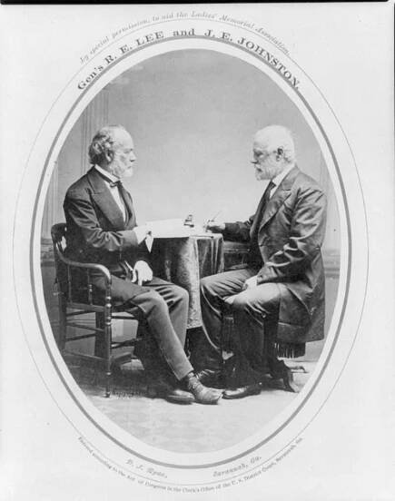 Robert E. Lee and Joseph Johnston