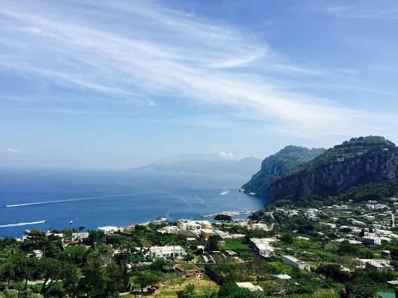 Monte Solara Chairlift Anacapri Italy