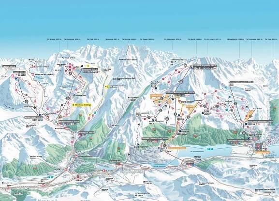 Trail map Diavolezza/Lagalb