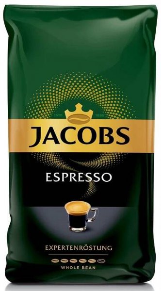 Zrnková káva Jacobs Espresso, 1000 g