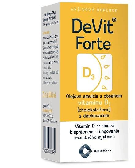 DeVit Forte 1×22 ml, výživový doplnok