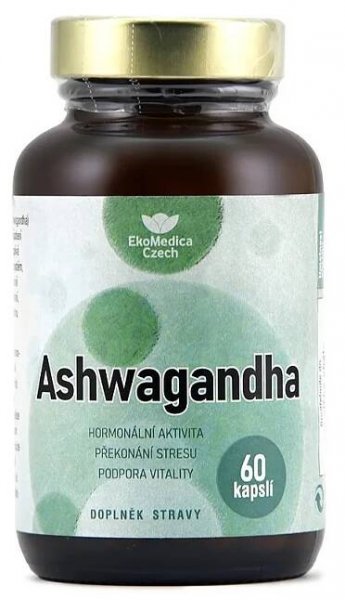 Ekomedica Ashwagandha 60 kapslí