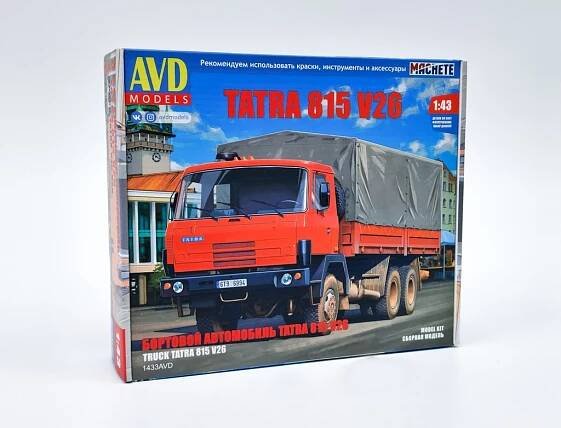 model Tatra 815 valník stavebnice AVD | Army shop společnosti TRUCK SERVICE GROUP s.r.o.