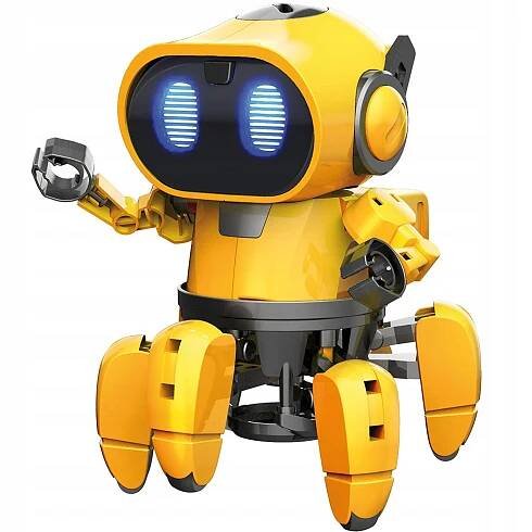 Educational construction kit, robot tobbie