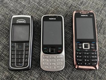 Nokia E51, Nokia 6230, Nokia 6303