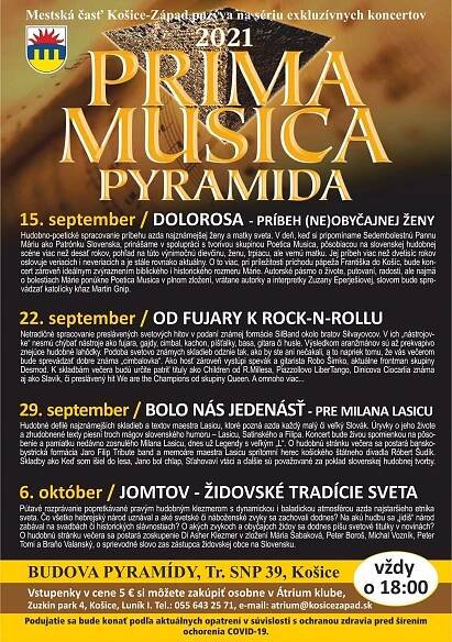 Prima musica pyramida 2021