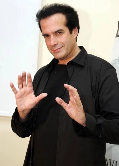 David Copperfield slaví 65. narozeniny.