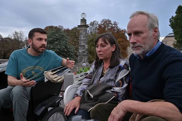 Edin Hasanović, Steffi Kühnert, Wolfram Koch - Sterben für Beginner - Z filmu