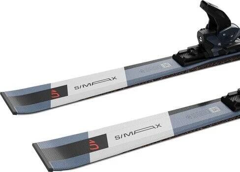 Zjazdové lyže: Salomon E S/Max 10 + MI12 GW F80 165 cm Lyže - 4