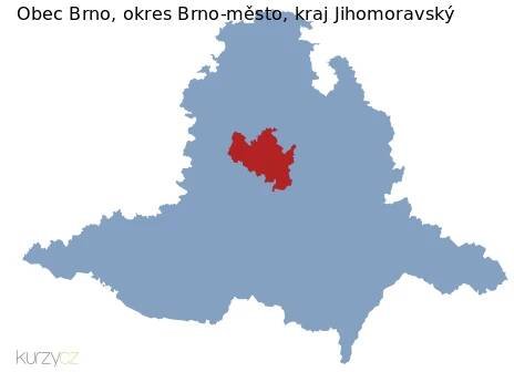 Brno v kraji Jihomoravský