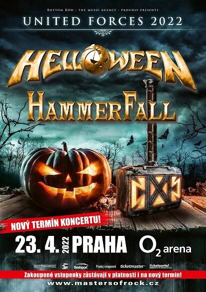 Helloween a HammerFall zahrají v Praze 30. června 2022