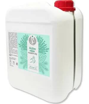 MEDISTAR CZ ACTIVE masážní olej RELAX 5L