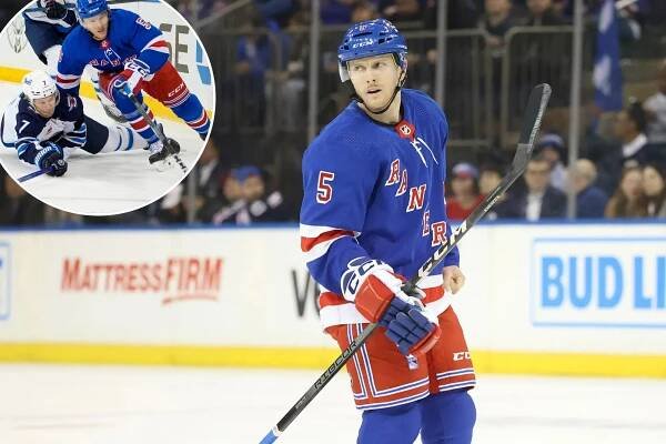 Chad Ruhwedel has skated in the Rangers' last three games.