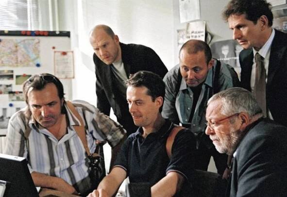 Andreas Hoppe, Götz Schubert, Uli Boettcher, Dirk Mühlbach, Wolfgang Hepp, Stefan Reck - Místo činu - Ohne Beweise - Z filmu
