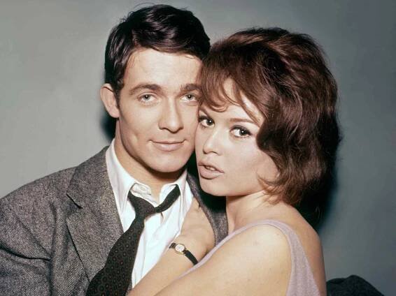 Jacques Charrier and Brigitte Bardot 
