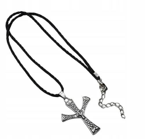 Přívěsek Runa Kříž Algiz Ochrana Slovanský Amulet Viking Stříbrný