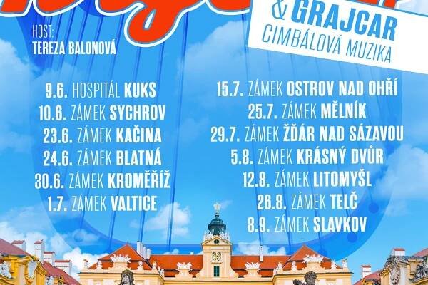 Kryštof - Jenom písničky Open Air na zámku Valtice, | www.sermiri.cz