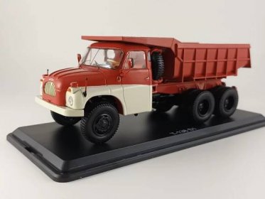 Tatra T138 S1 dumper červenobílý 1:43 SSM