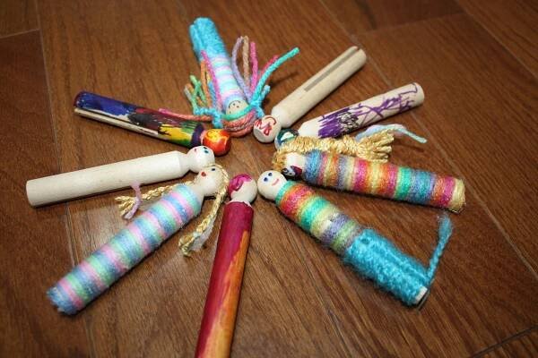 ClothespinWorryDolls