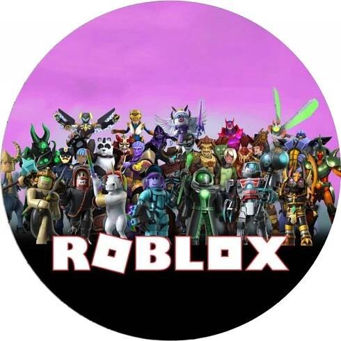 Jedlý papír ROBLOX máme jako jedlý papír i fondán