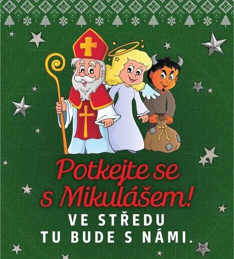 Mikulášská nadílka v Kauflandu