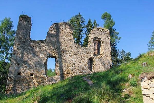 Zřícenina hradu Pořešín - Kaplice, Jižní Čechy | Regiontourist.cz