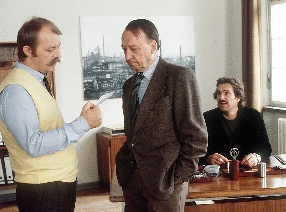 Místo činu - Přeběhlík - Z filmu - Eberhard Feik, Ulrich Matschoss, Götz George