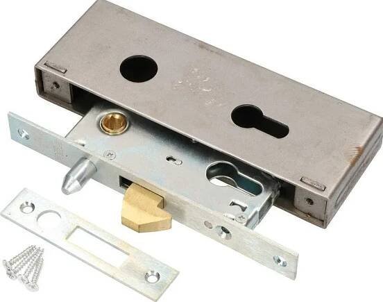 Hákový zámek garážových vrat f-40 + box