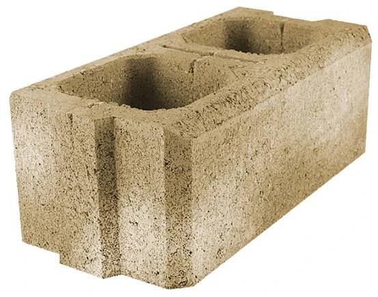 Tvárnice plotová DITON VISO koncová písková 200×400×150 mm