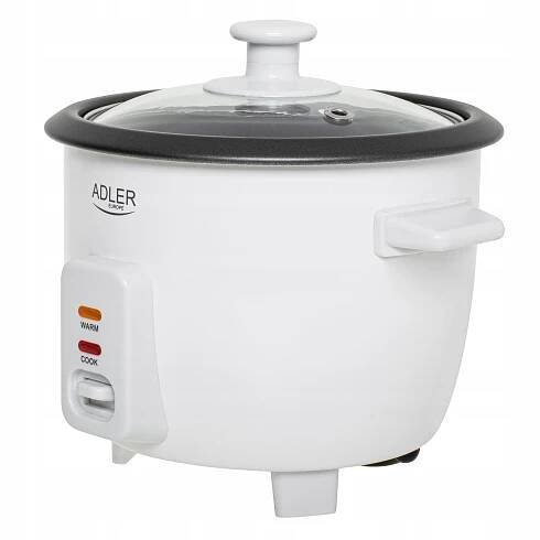 HRNEC NA VAŘENÍ RÝŽE ZELENINY RÝŽOVAR SUSHI 0,6 L ELEKTRICKÝ RICE COOKER Model Parowar do ryżu Ryżowar