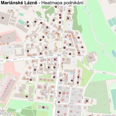 Mariánské Lázně - mapy | Kurzy.cz