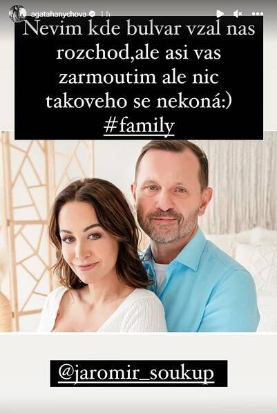 „Byli jsme spolu až až“: Agáta Hanychová se vyjádřila ke spekulacím o rozchodu se Soukupem - Zivot