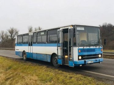 Autobus Karosa C 734 atmosféra Armádní uloženka Praha 6