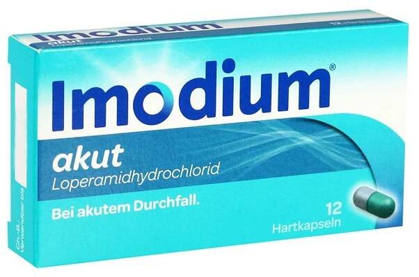 IMODIUM Akutní tvrdé tobolky, 12 ks