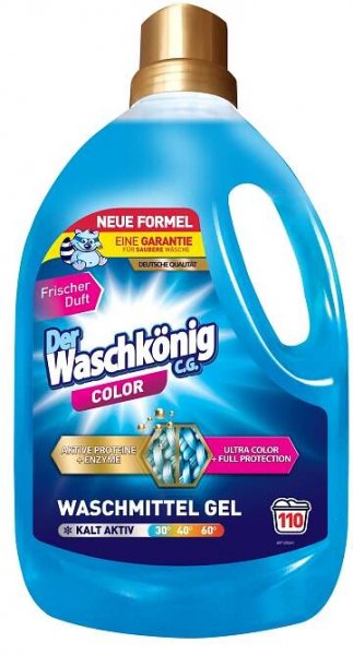 Tekutý prací prostředek na barvy Der Waschkonig 3,305 l