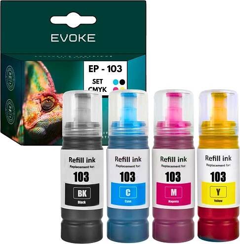 4x inkoustová náplň pro tiskárnu Epson 103