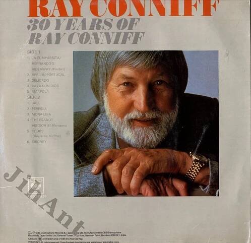 Ray Conniff: LP - Ray Conniff - 30 Years Of (CBS 10326, ) - Jihočeské antikvariáty