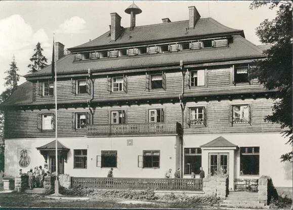 11D8519 Zotavovna Na Vavřinečku, Domažlice - Pohlednice místopis