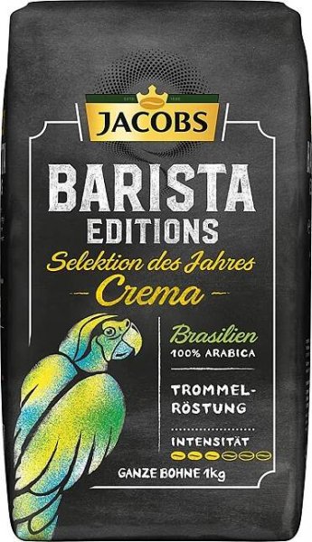 Jacobs Barista Crema Des Jahres zrnková 1 kg