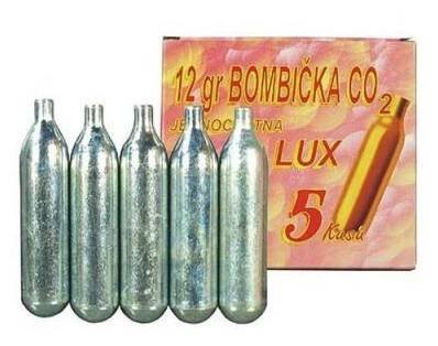 Náhledová fotky Bombičky CO2 12g 5ks /balení/